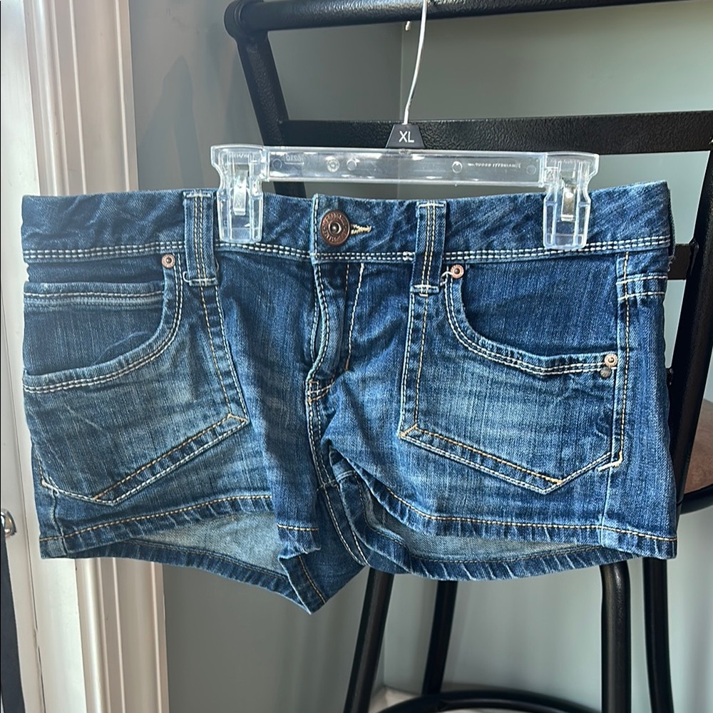 Blue Denim Shorts